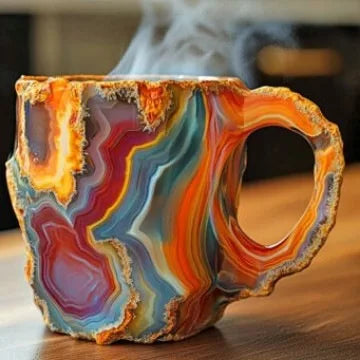 Last day 50% OFF 🥃2025 New Mineral Crystal Coffee Mugs
