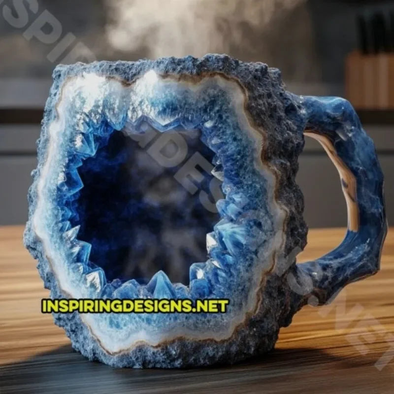 Last day 50% OFF 🥃2025 New Mineral Crystal Coffee Mugs