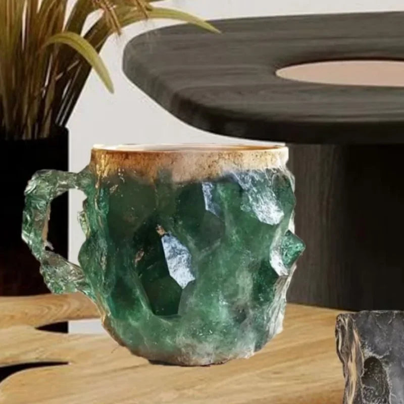 Last day 50% OFF 🥃2025 New Mineral Crystal Coffee Mugs