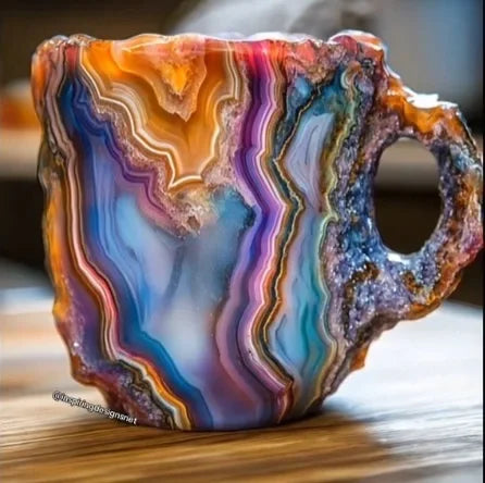 Last day 50% OFF 🥃2025 New Mineral Crystal Coffee Mugs