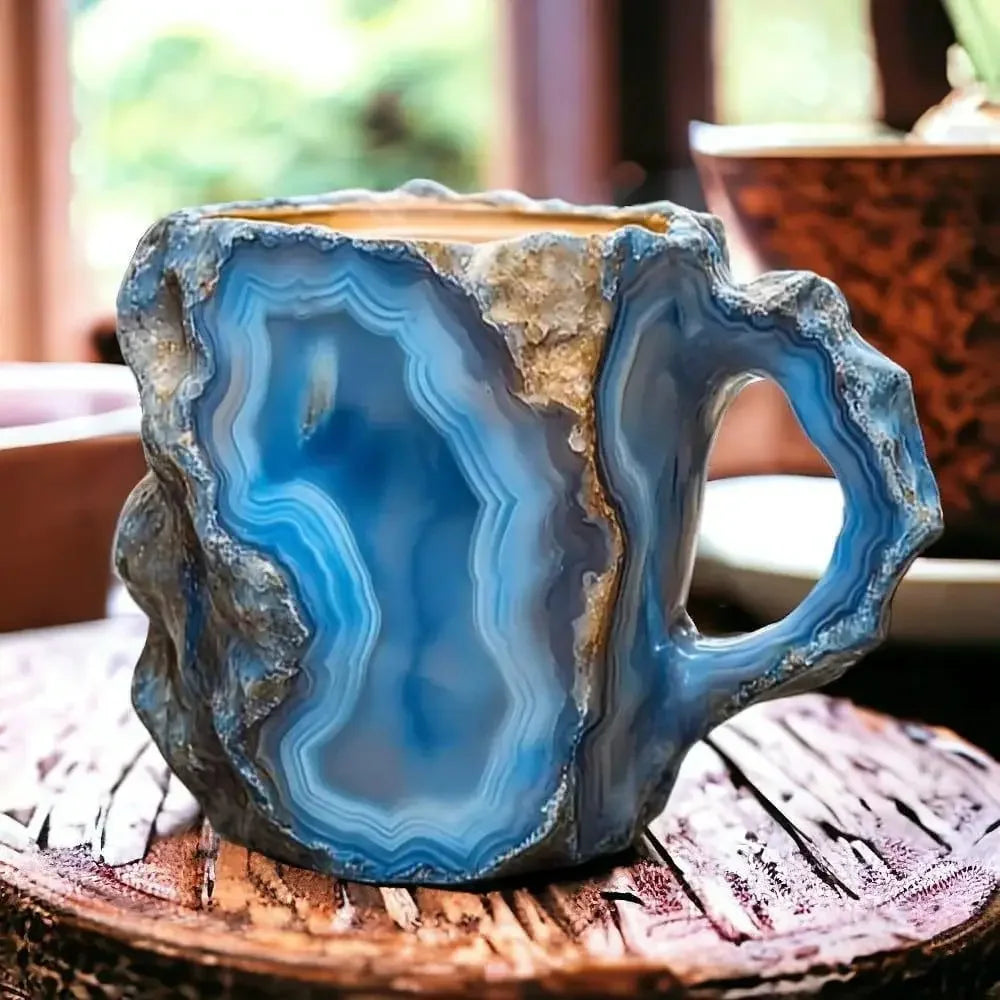 Last day 50% OFF 🥃2025 New Mineral Crystal Coffee Mugs