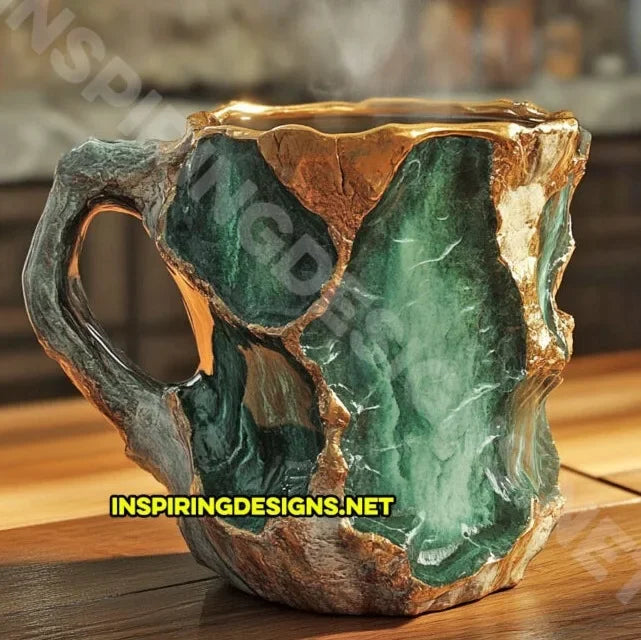 Last day 50% OFF 🥃2025 New Mineral Crystal Coffee Mugs