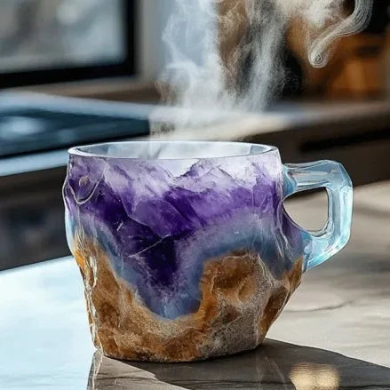 Last day 50% OFF 🥃2025 New Mineral Crystal Coffee Mugs