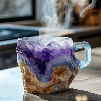 Last day 50% OFF 🥃2025 New Mineral Crystal Coffee Mugs