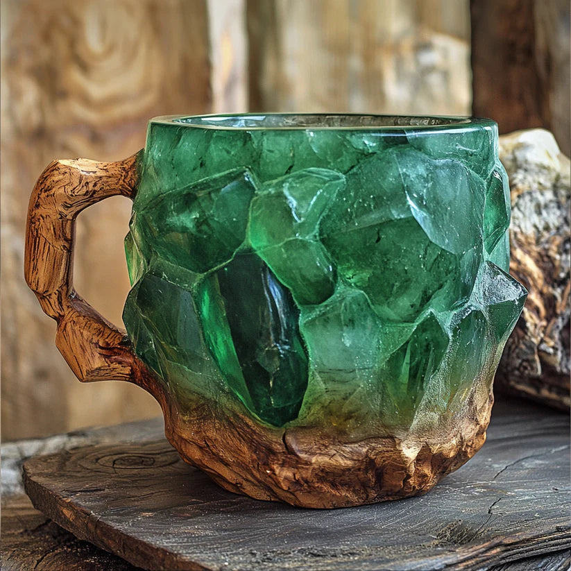 Last day 50% OFF 🥃2025 New Mineral Crystal Coffee Mugs